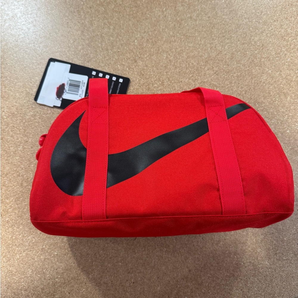 Nike Red Insulated kids lunch bag